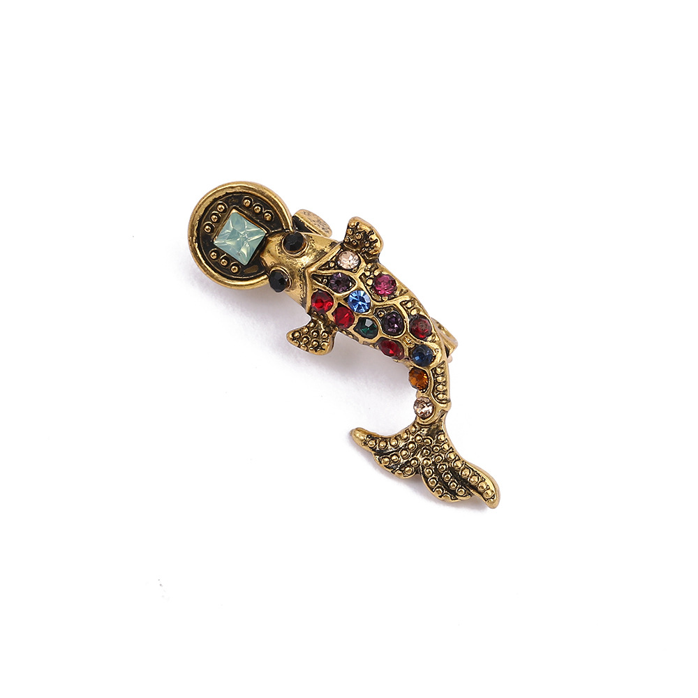 15g Weight Brooches Classification Daily Occasion Alloy Material Butterfly Pattern Women'S Gender Plating Design Fashion Style Fashion Pin Butterfly Alloy Plating Women'S Brooches 5