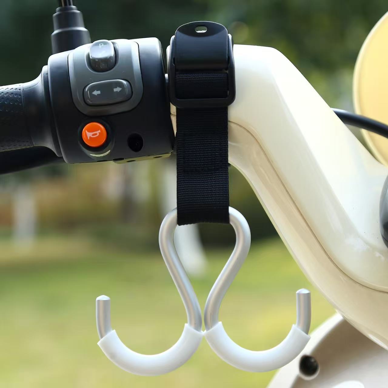 Black - Webbing Aluminum Double Hook Extended Model [Cursor] No independent pack…