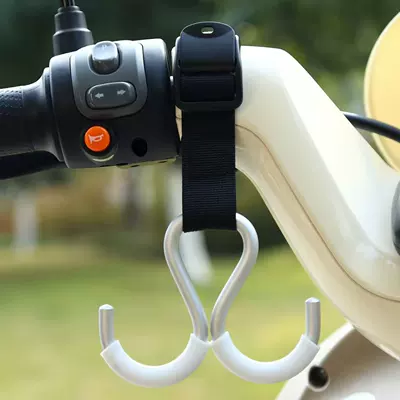 Other Electric Vehicle Accessories – Universal Front-Mounted Heavy-Duty - black-webbing-aluminum-double-hook-extended-length-cursor-no-individual-packaging