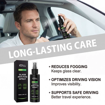Rearview Mirrors, Automotive glass defogging agent
