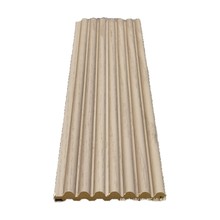 网红格栅板半圆小波浪板凹凸弧形长城板背景墙隔断装饰