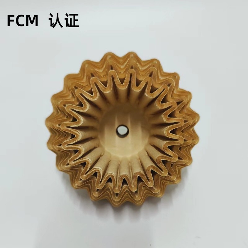 源头厂家155/250带孔50g蛋糕杯碗形咖啡过滤纸原木浆材质现货|undefined