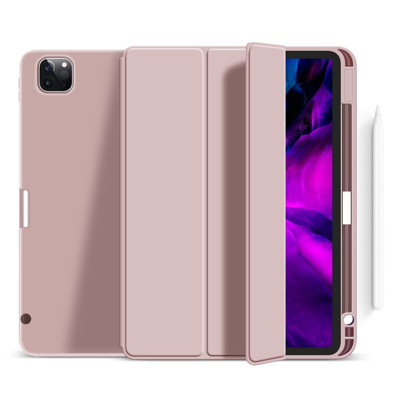 Ipadpro2018 Version 12.9inch Tablet Protective Case with Pen Slot Model Rechargeable on the Right Side A1876/A2378 Ipadpro2018 Version 12.9inch Tablet Protective Case with Pen Slot Model Rechargeable on the Right Side A1876/A2378
