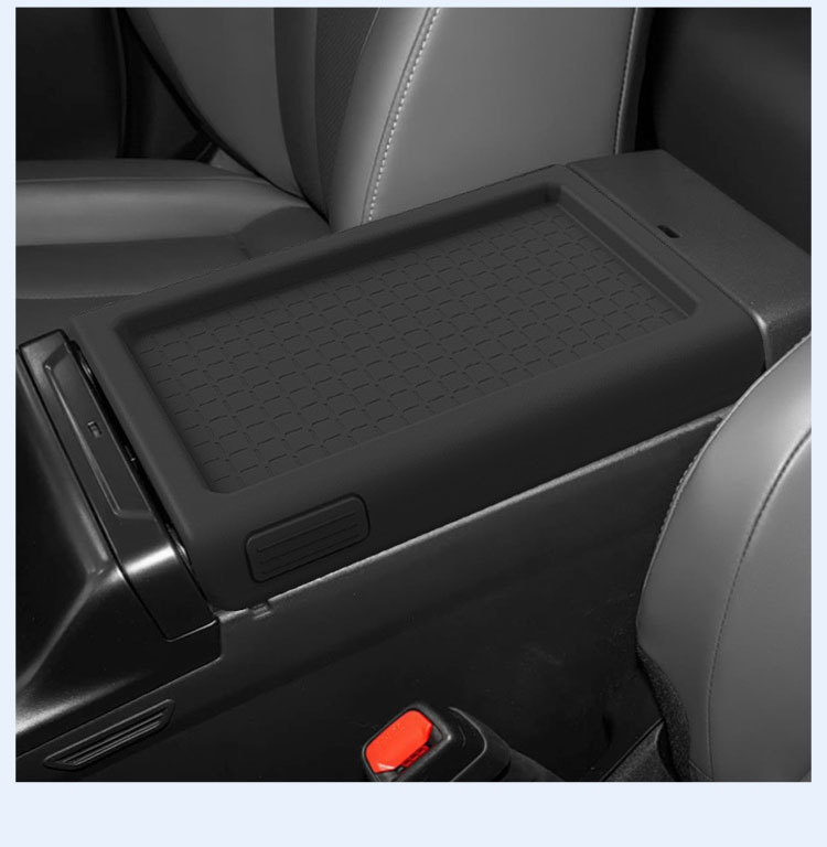 Suitable for 26 Models of Toyota Rav4, Rongfang, and Wildlander Armrest Box Protective Cover, Silicone Pad Accessories, Interior Modification