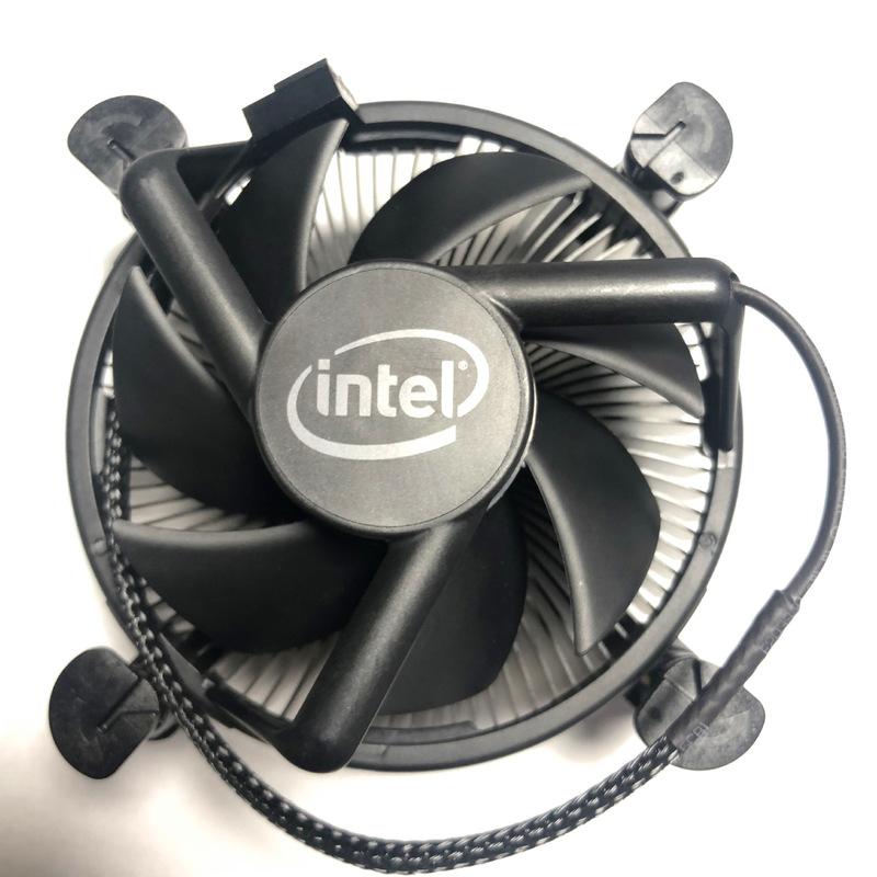 Computer station CPU fan CPU copper core temperature control speed regulating fan 11 generation CPU blackening fan LGA1200 fan Computer station CPU fan CPU copper core temperature control speed regulating fan 11 generation CPU blackening fan LGA1200 fan