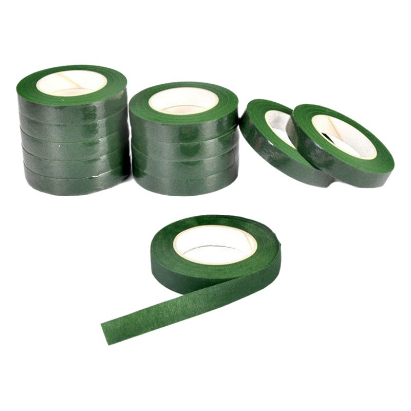 Зеленая лента ручной работы зеленая лента Цветочная лента шелковая сетка цветок шелковые носки цветок ручной работы цветочный упаковочный материал