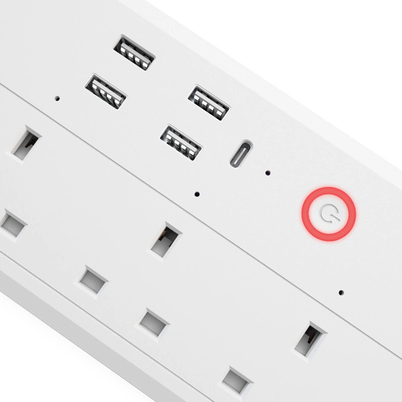 Graffiti smart socket wifi smart socket USB Type-C multi-function charging wifi intelligent plug