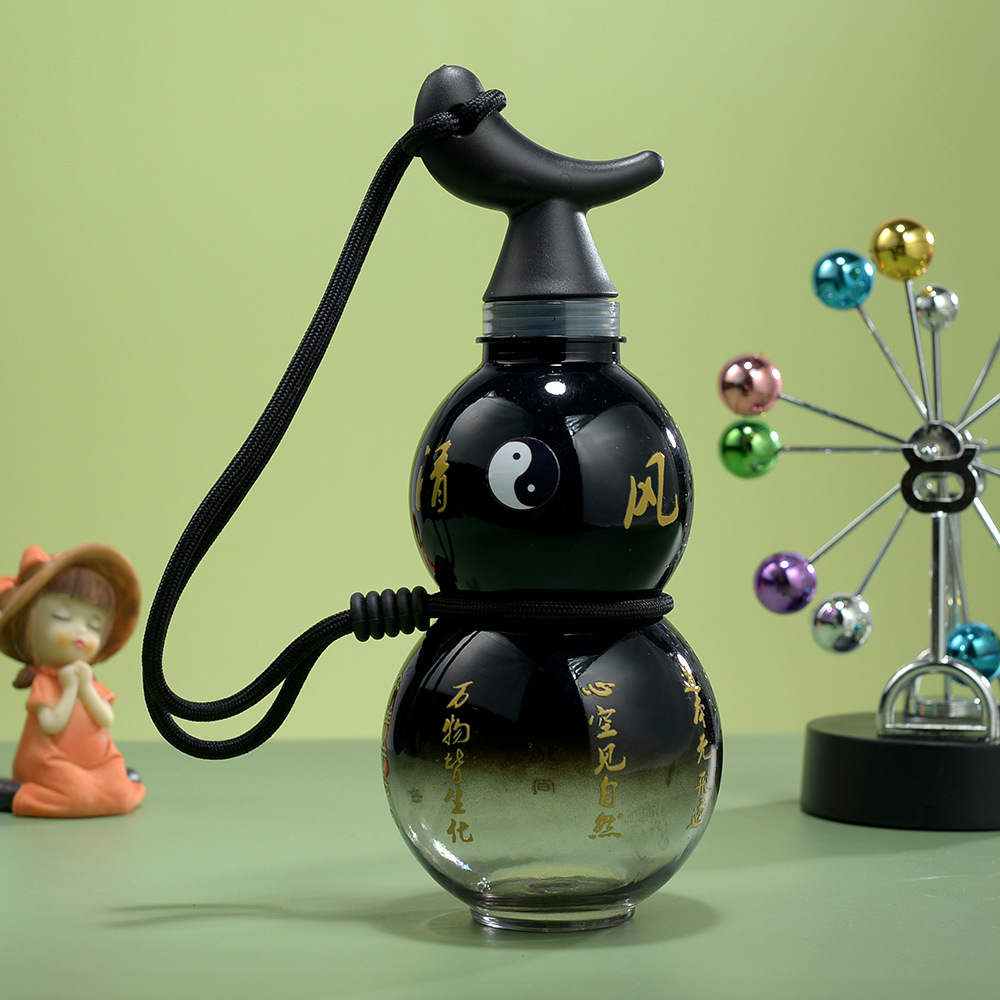 조롱박 그라데이션 블랙 + 스티커