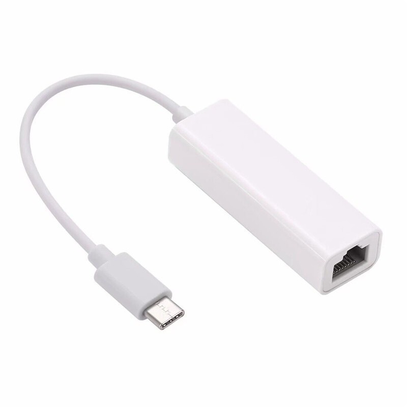 USB-C to network port network cable adapter rj45 connector typec 100 m computer network card converter Ethernet