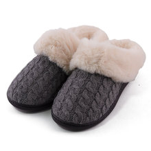 女士记忆泡沫拖鞋,冬季保暖懒人鞋Women's Memory Foam Slippers