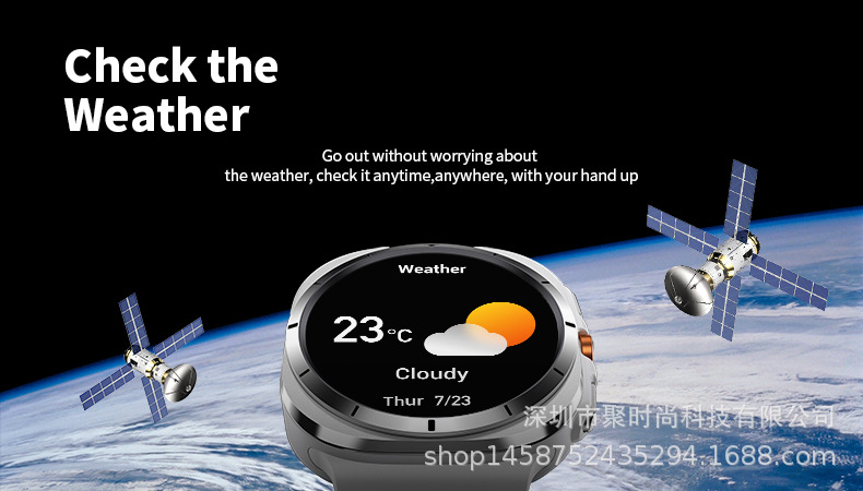 js watch7 ultra Bluetooth Call Smartwatch Voice Assistant Weather, Music Heart Rate, Blood Pressure undefined