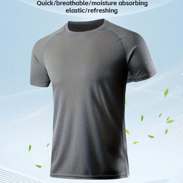 breathable sports quick dry travel T-shirt for gym