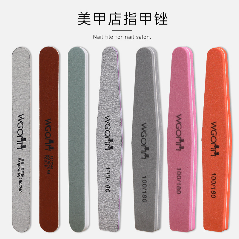 Manicure Tools, Nail File, Manicure Shaping and Polishing Strip, Double-Sided Nail Polishing Sanding Strip, Nail Salon Special Polishing Strip, Rubbing Strip