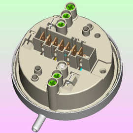 B2系列系列商用洗碗机水位开关 洗碟机压力开关 洗衣机双水位开关