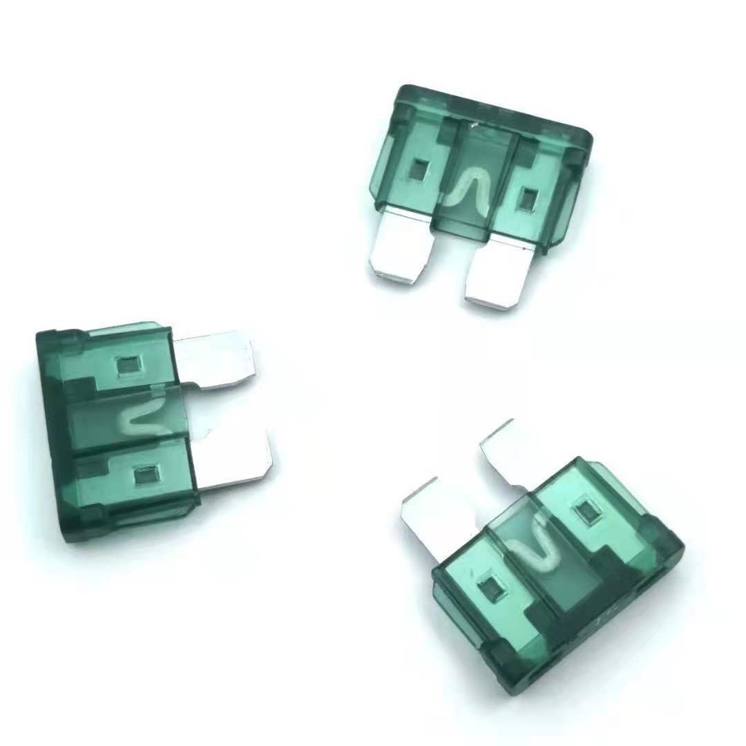 35A 32V中号汽车保险丝 透明PC防火阻燃外壳 厂家现货 保险丝插片