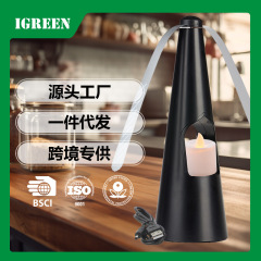 ハエ駆除器usb電動ハエ捕獲器肉屋果物店は自動的にハエ飛虫駆除ファンを追い払う