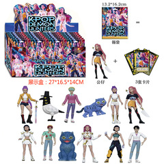 跨境2-4.5寸猎魔女团手办公仔盲袋游戏摆件24袋/盒