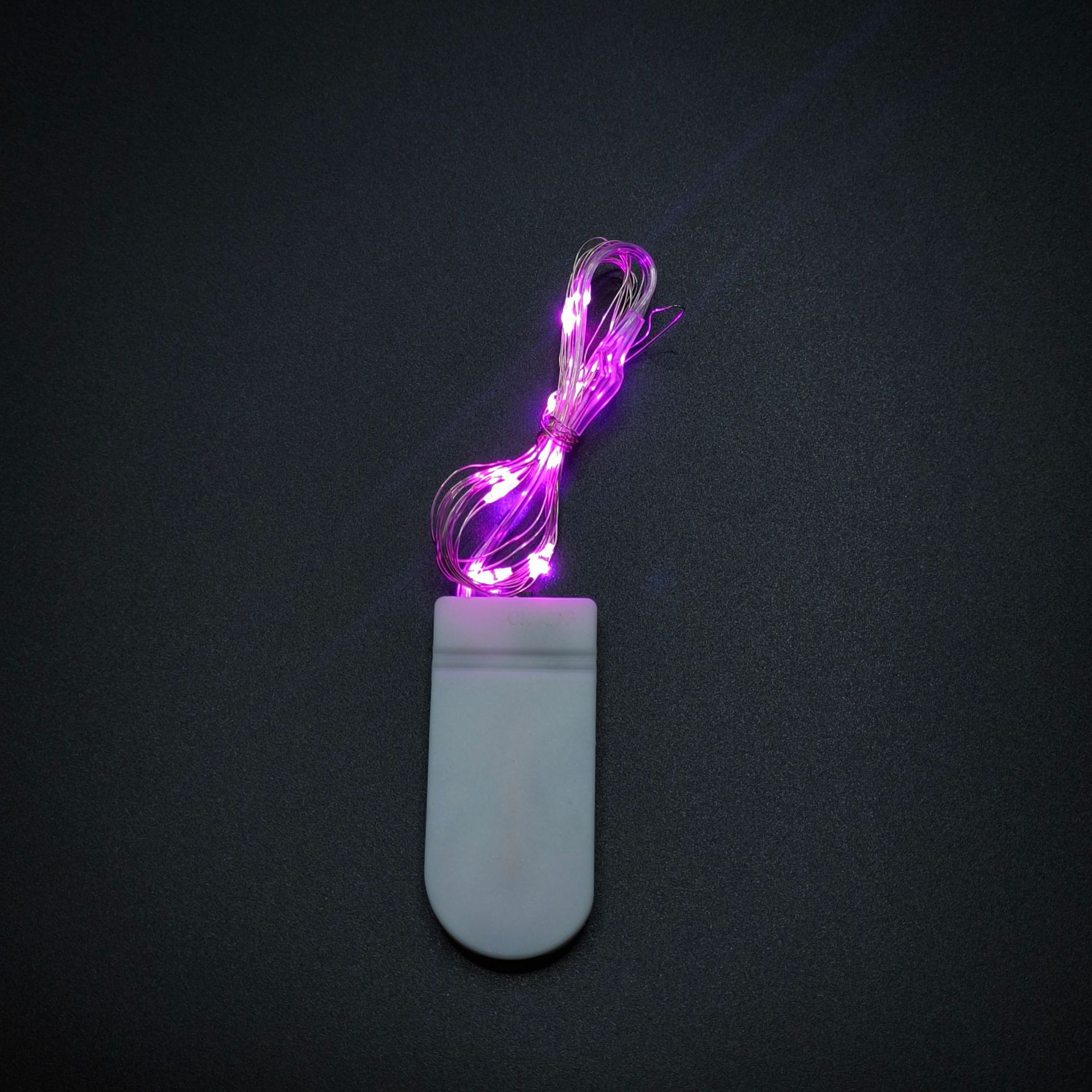 Día de San Valentín decoración de flores LED lámpara de cobre botón caja de baterías decoración de vacaciones artesanía decoración de luces de colores