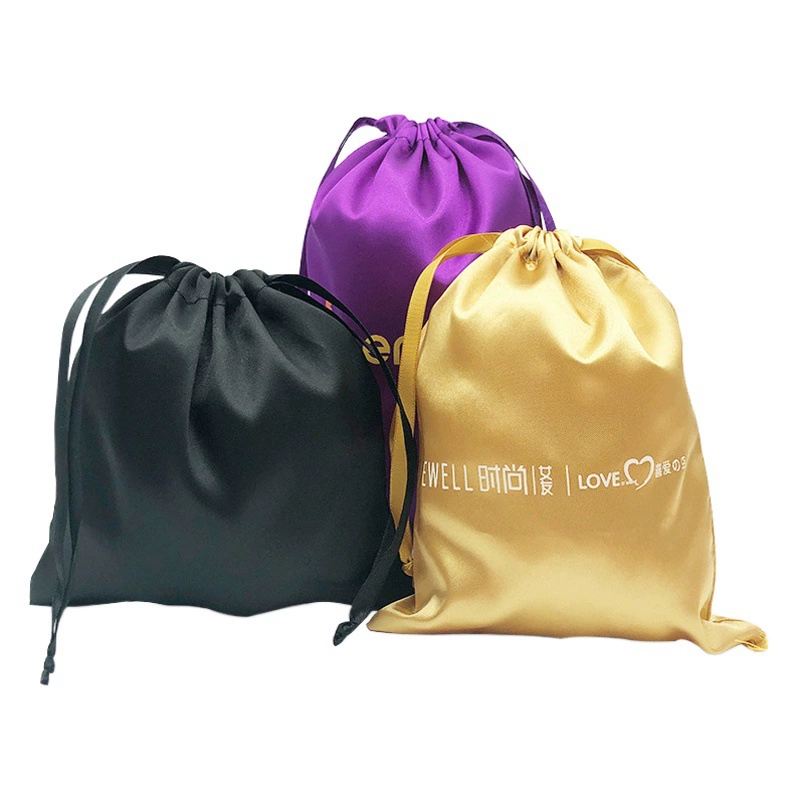 Сумка Sade Атласная сумка из искусственного шелка Карман Сумка для очков Сумка для ювелирных изделий Нижнее белье Парик Пылезащитная сумка для хранения