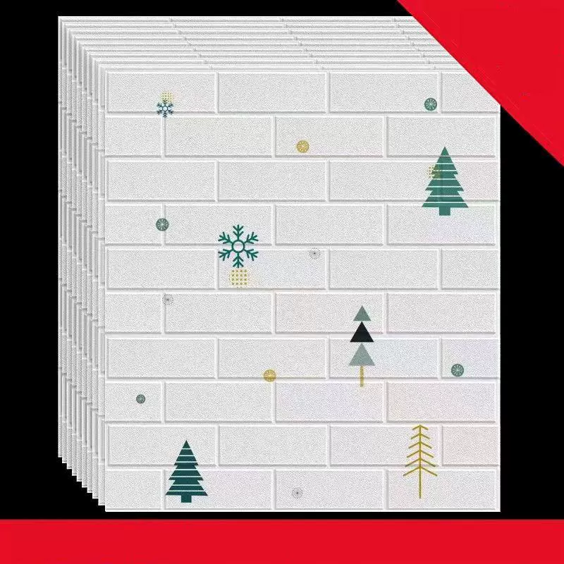 3D самоклеящиеся панели для декоративной стены, 35×38.5 см или 70×77 см, кирпичный и декоративный узор, на заказ