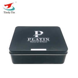 定制微型投影仪包装铁盒 长方形内置易拉环铁盒密封性好 马口铁盒