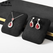 轻奢定制高级绒散件道具 DIY搭配首饰展示架摆摊用首饰展示高级感