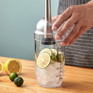 Shaker Cup Hand-Cranked Lemon Tea Fruit Tea Beverage Milk Tea Shop Making Tool Set Shaker Cup