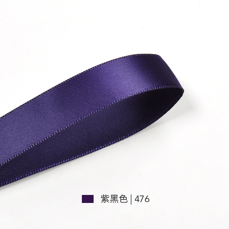 Cinta de poliéster de 1 cm de la serie morada de Yao Ming, en stock, para decoración de globos festivos, cajas de regalo y empaques.
