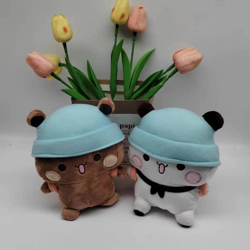 Cross-Border Doll Panda Expression Pack Doll Two-Dimensional Animation Peripheral Pillow Cartoon Plush Cushion Birthday Gift