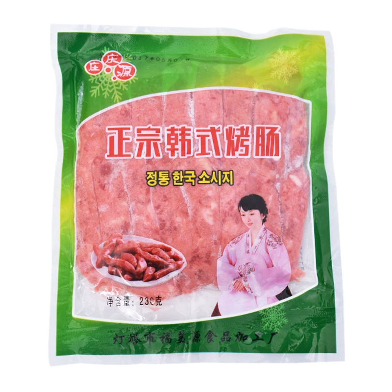 Корейская колбаса для барбекю магазин барбекю аромат колбаса воздушно-сушеная колбаса 230 г Южная Корея колбаса для барбекю ингредиенты для горячего горшка хот-дог
