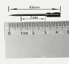 Extended thin tip gun needle (single)