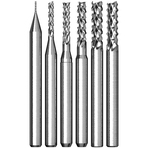 PCB corn milling cutter alloy tungsten steel milling cutter 0.5-3.175 precision engraving machine circuit board circuit board gong cutter wholesale