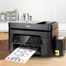 原装墨仓式多功能打印复印一体机自动双面彩色照片打印机连续扫描