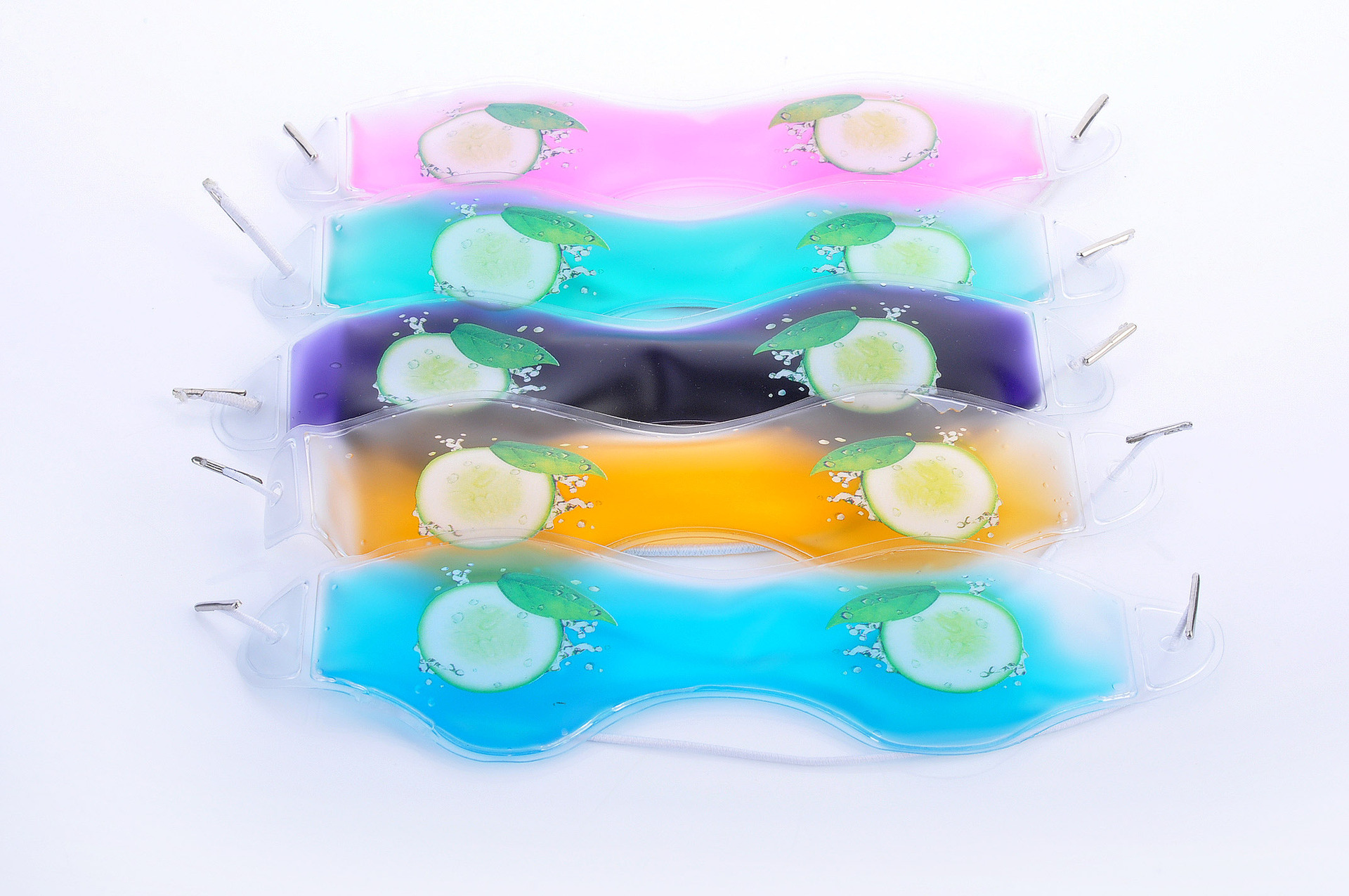 Cartoon gel, beads, sleep mask, cold compress PVC, material