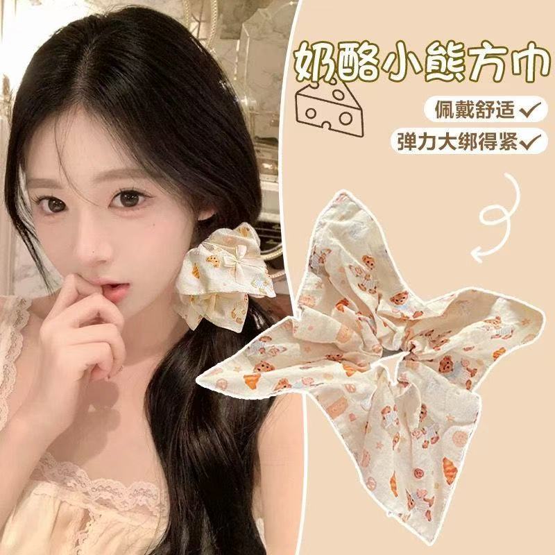 5721 쿠키베어-스퀘어 스카프 (25cm)