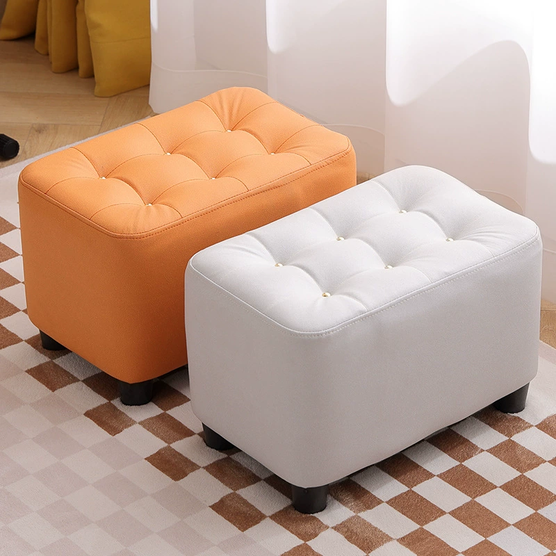 Маленькие табуретки Домашняя сетка Маленькая табуретка Гостиная педальный диван табурет