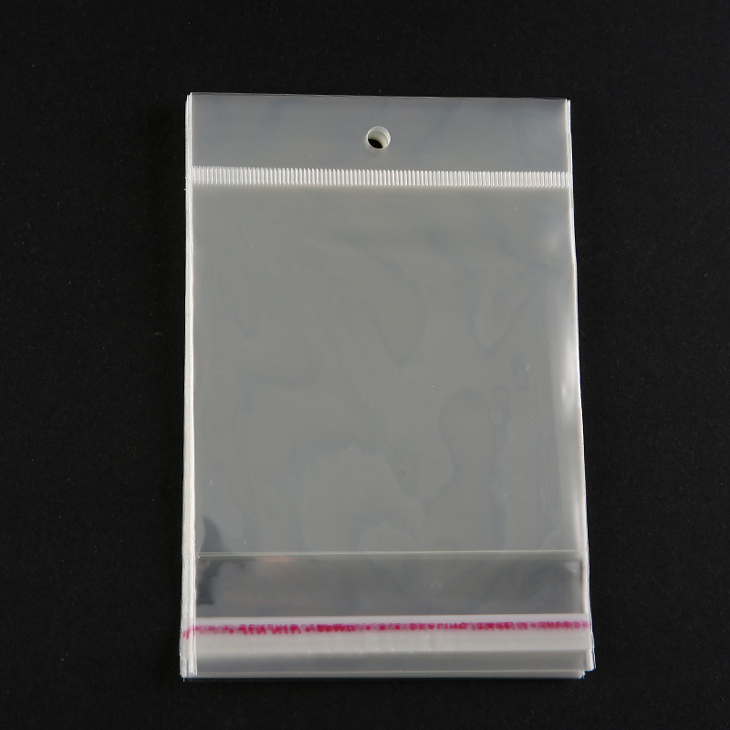 OPPO bag hair accessories hair clips plastic bag packaging materials transparent durable high-definition 100 pcs/bundle