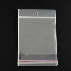 OPPO bag hair accessories hair clips plastic bag packaging materials transparent durable high-definition 100 pcs/bundle