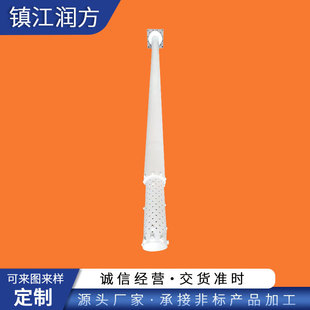 Supply PTFE PTFE fluorine-lined chlorine pipe, PTFE feeding pipe, PTFE insertion pipe in kettle