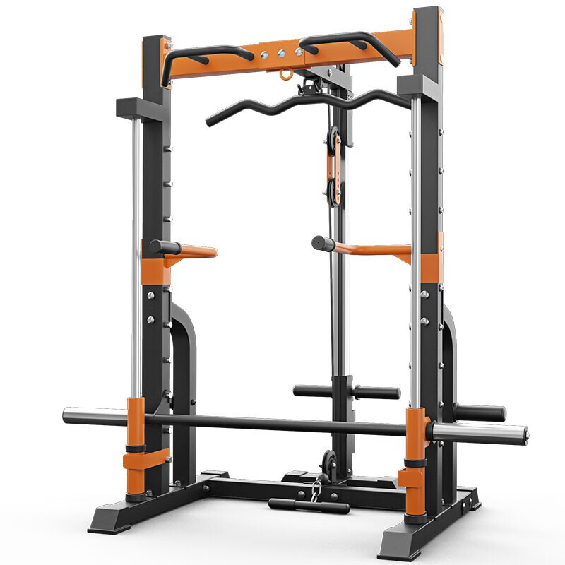 Máquina de entrenamiento integrado de la nueva ruta Smith pórtico comercial en cuclillas de cama de elevación reclinada gimnasio
