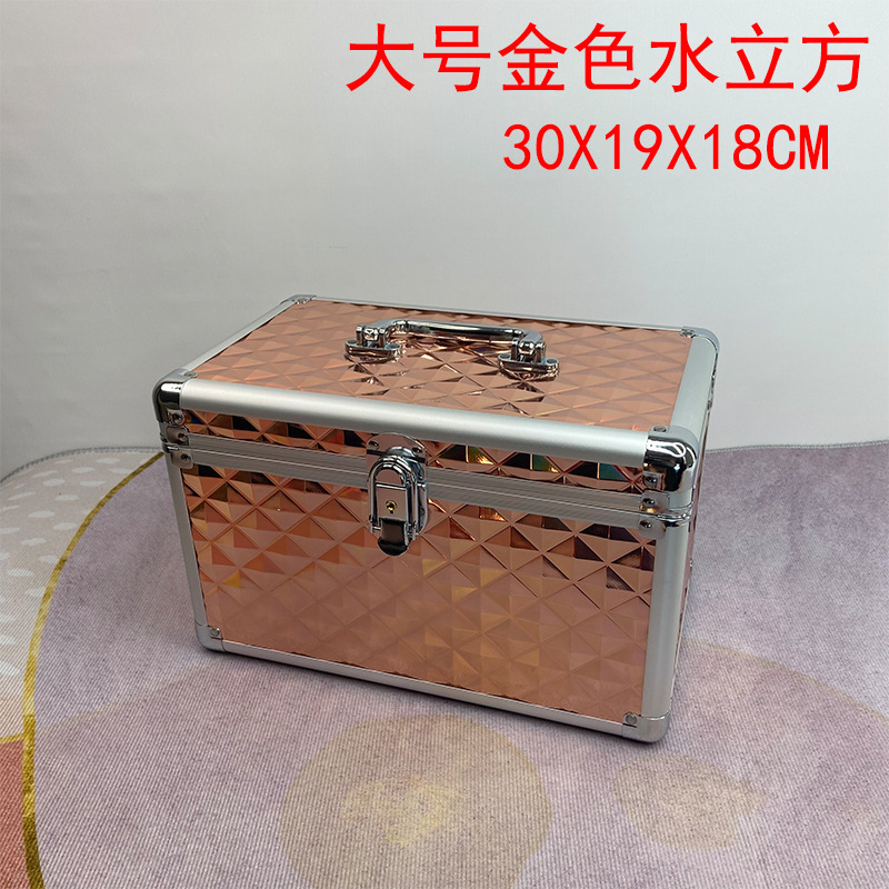 Caja de herramientas de técnico de baño de pies de doble capa, baño de pies, terapia de pedía, masaje de oído, salón de salud, caja de almacenamiento portátil, caja de reloj superior