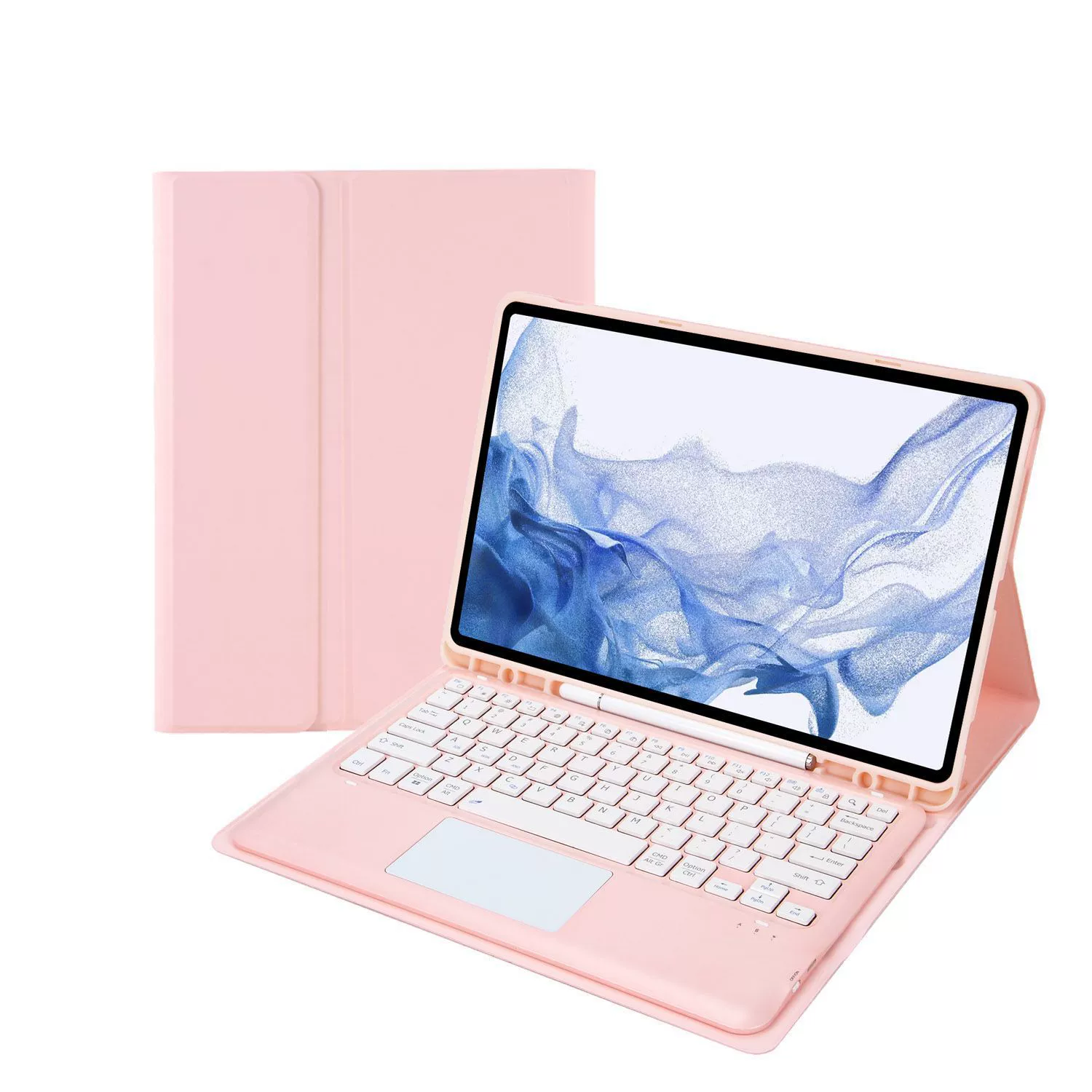 Клавиатура совместимая с Samsung, защитный чехол, S10, 10plus, bluetooth, T970, S7