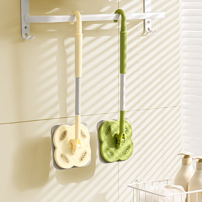 Hand-free Electrostatic Dust Removal Face Towel Lazy Telescopic Rotating Mop Wet Wipes Facial Tissue Secondary Use To Wipe The Floor