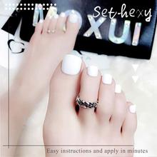 24Ƭ���b��ɫ���洩�����׳�Ʒ�����_ֺ�׼�Ƭ ��ָ���_ָ��nails
