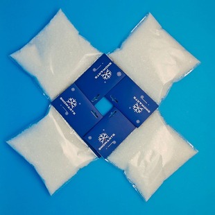 Factory Customized 30g Bag No. 03 Snow Falling Powder Artificial Snow Dry Snow Powder Simulated Snow Christmas Decoration Scene Layout