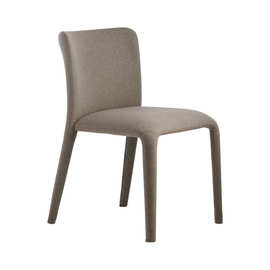 意式现代极简轻奢休闲家用单人餐椅创意设计师客厅靠背舒适洽谈椅