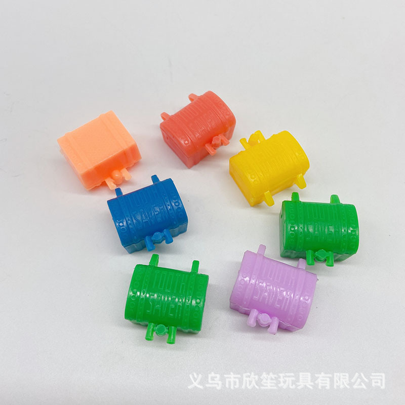 Factory direct foreign trade color plastic Mini small treasure box, children's deciduous teeth box toy storage box