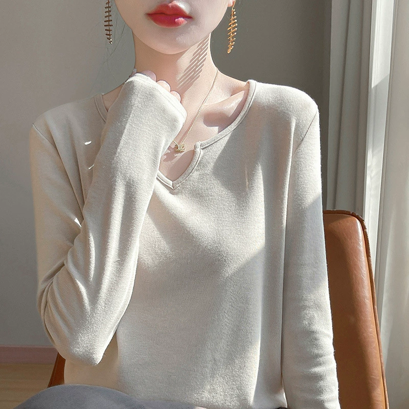 Весенний и летний новый трикотажный трикотажный свитер с длинными рукавами