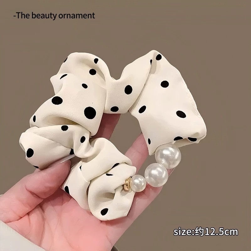Bolas de cabeza de intestino grueso anillo de cabello de alta sensación de flores de cabello 2026 nuevo disco de cabello cuerda de cabello anillo de cabello de mujer joyas de cabello