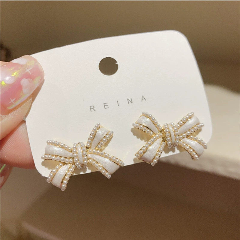 Серебряная игла, универсальные модные длинные серьги из жемчуга, серебро 925 пробы, интернет-знаменитость